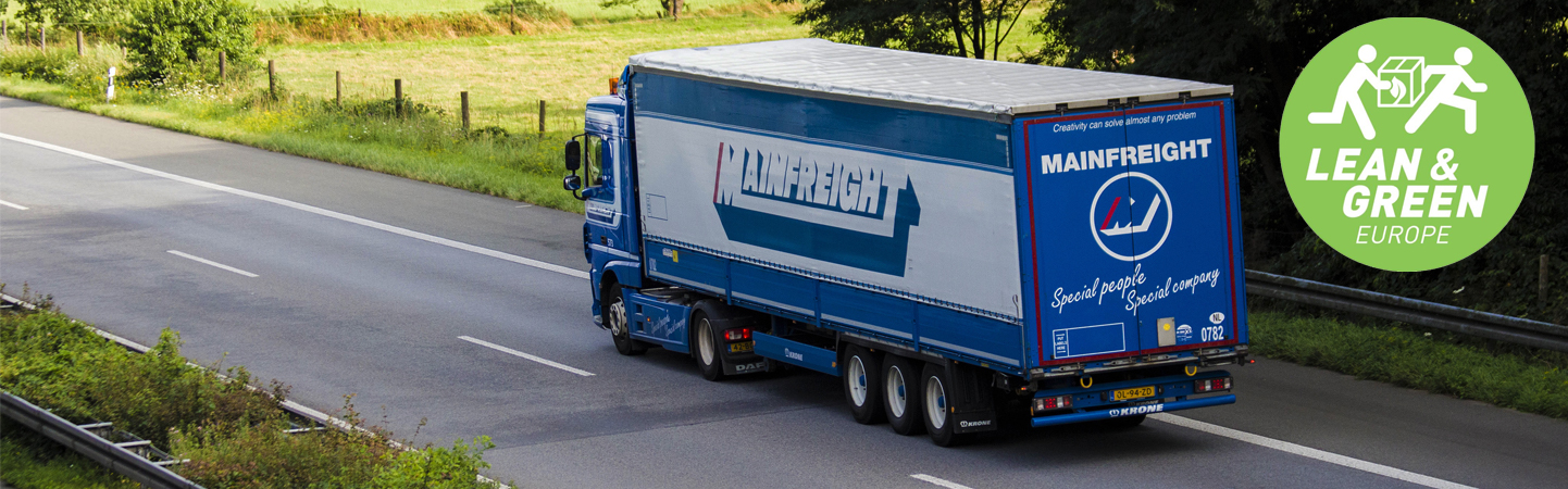 Mainfreight ontvangt derde Lean en Green Ster