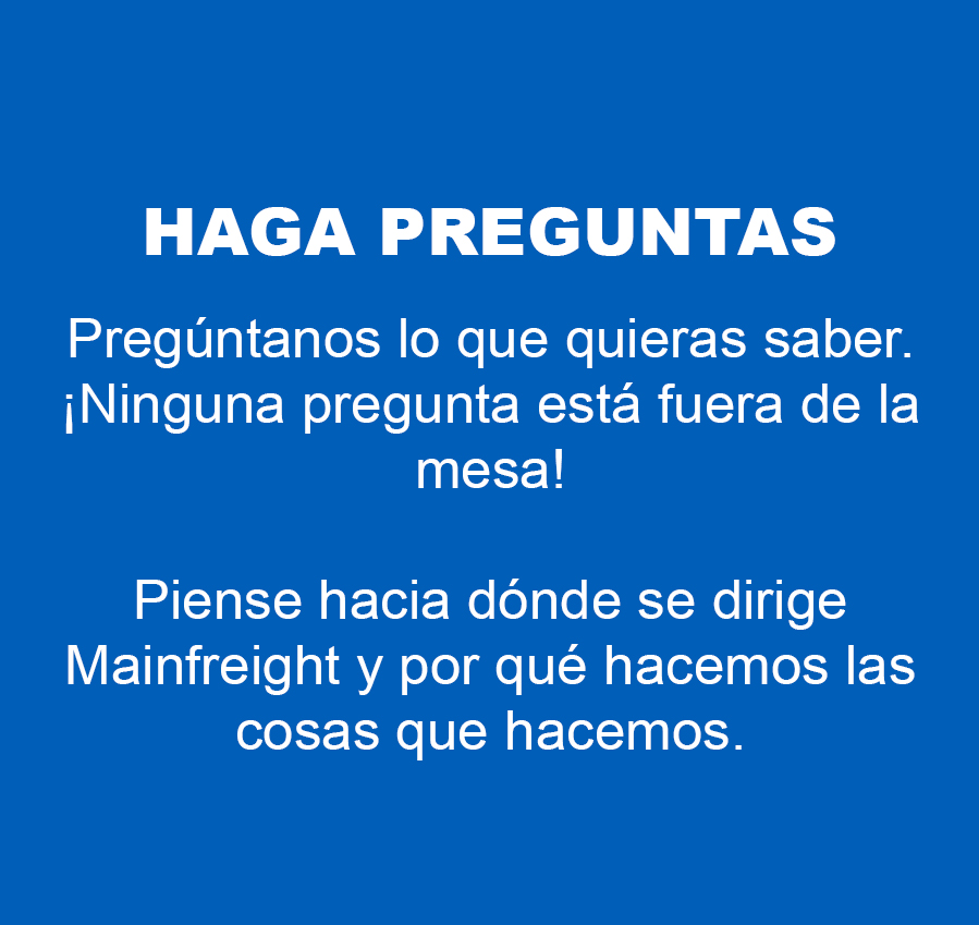 Pregúntanos