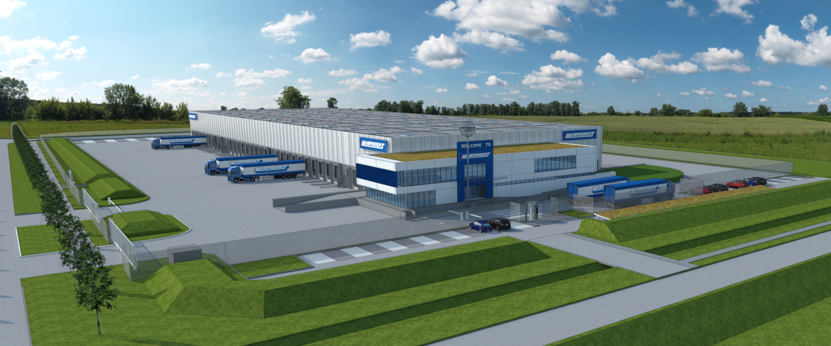 Mainfreight opent Eiland Zwijnaarde met eerste logistieke site