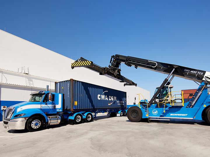 National Container Transport Services | Container Transport Sydney Mainfreight Wharf