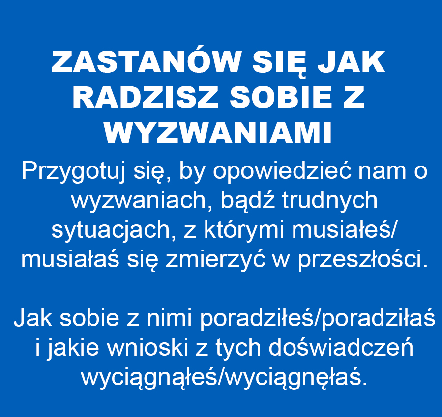 Jak radzisz sobie pod presją?