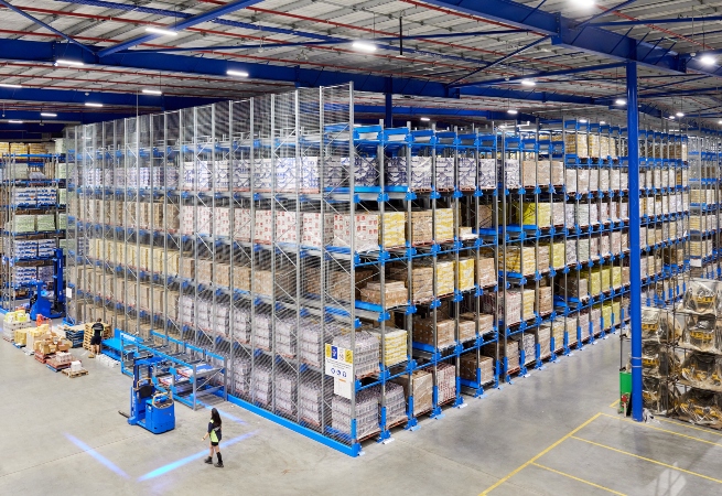 Warehousing Technology - Satellite Racking - Mainfreight Warehousing Technology - Satellite Racking