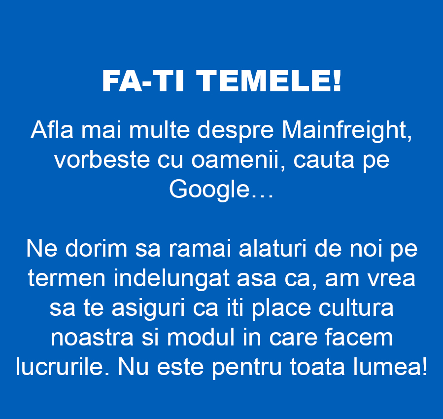 Fă-ți tema de acasă